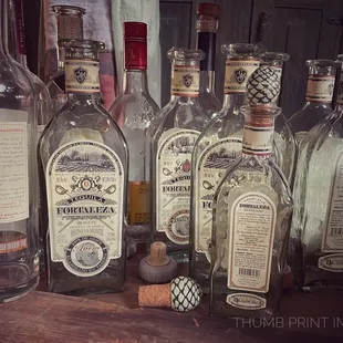 From Bonnie's tequila collection