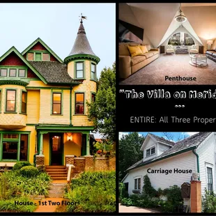 Three unique rentals