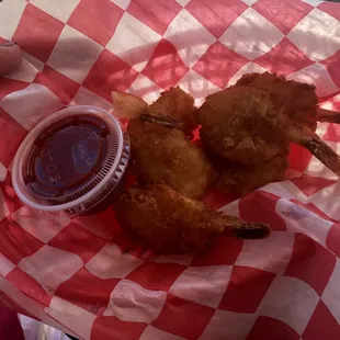 Fried shrimp