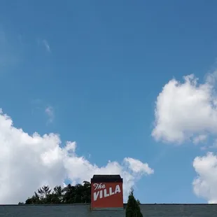 A welcoming chimney