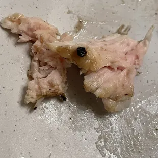 Lemon chicken - undercooked