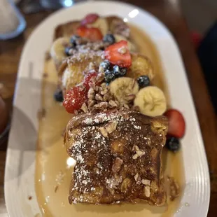 Yum breakfast at Village Anchor. French Toast