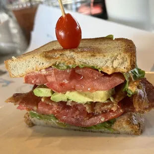 Gluten free BLT