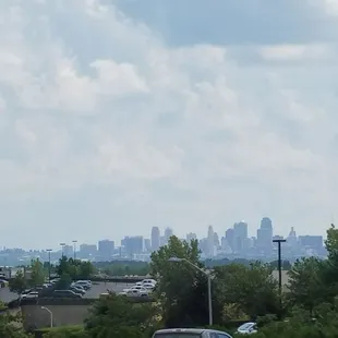 Kansas City as seen from the fancy shopping mall that is way overpriced.