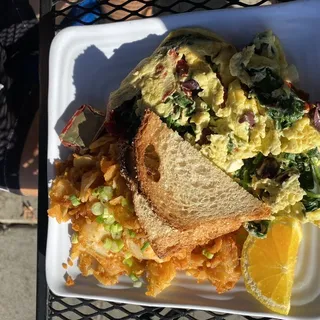 Mediterranean Scramble Breakfast
