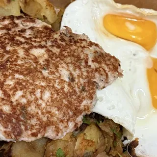 House Made Chicken Apple Sausage Patty