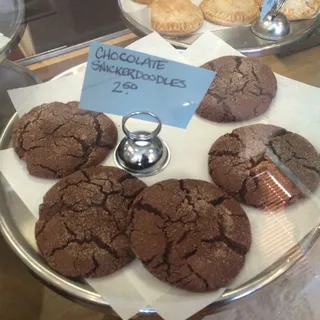 Chocolate Snickerdoodle Cookie