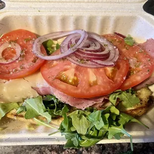 PLG sandwich/sub