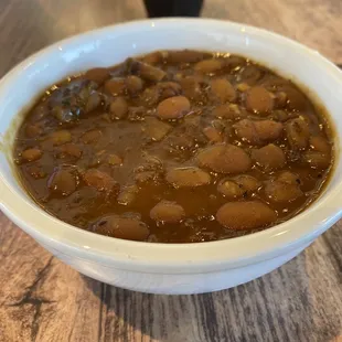 Bar b q baked beans