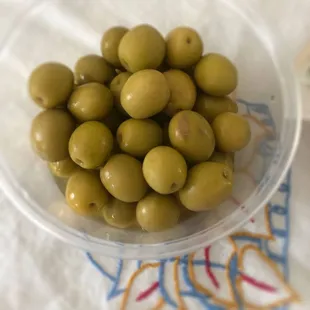 Manzanilla olives: a must try!