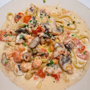 Lobster Fettuccine Alfredo