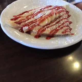 Nuts For Bananas Crepe