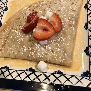 Strawberry Lemon Merengue Crepe