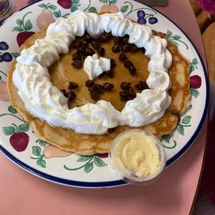 Chocolate chip pancakes