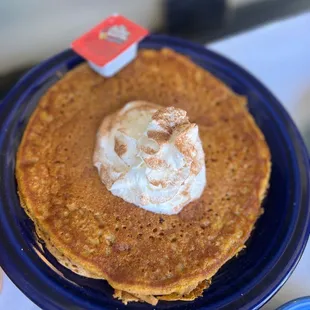 Pumpkin pancake