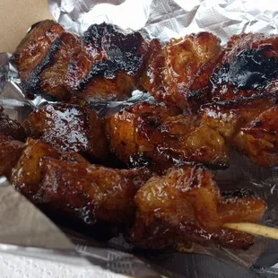 Filipino BBQ Pork Skewers from Kusina Colorado. Tasty