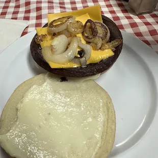 Fried Bologna Burger