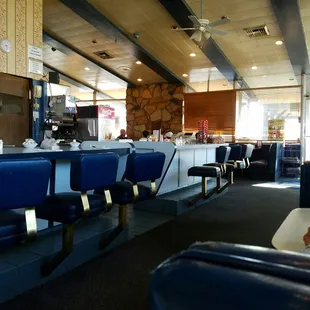 Traditional diner feel