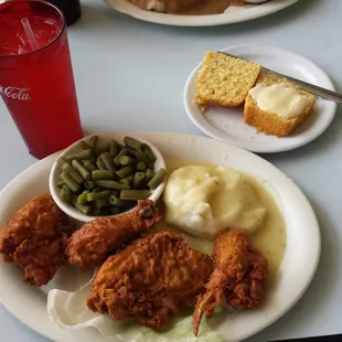 All you can eat fried chicken.