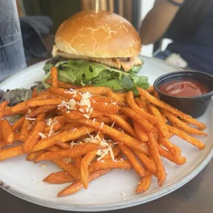 Blackened Salmon Sandwich