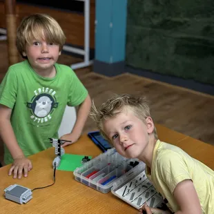 We have special classes like Lego Robotics as well.