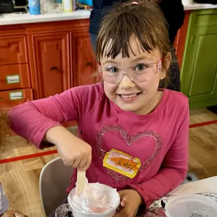 Who doesn't love slime? We have slime camps and slime events as well.