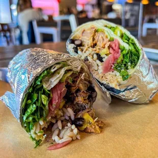 TacoRito: Beef Barbecue Burrito