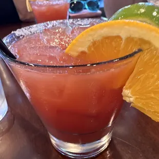 Blood orange margarita