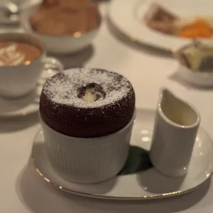 Chocolate Soufflé / Grand Marnier Crème Anglaise