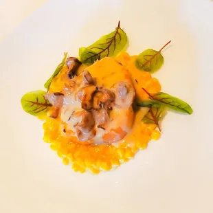 Wild salmon pri fixe menu brunch option