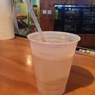 Order a Brandy Alexander. I guess it's what they're known for. Pretty tasty. A dessert-like drink.