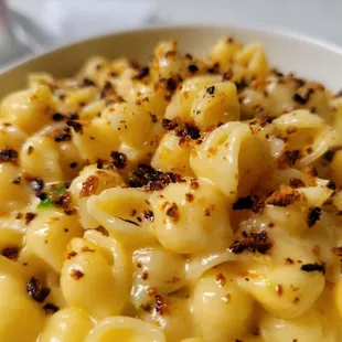 Truffle jalapeno mac and cheese