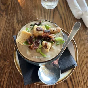Seafood chowder