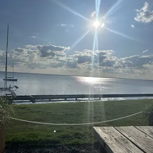 View of the water