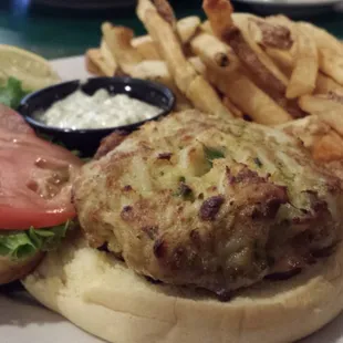 Crab Cake Sandwhich (broiled)