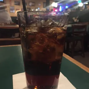 Coke on the rocks! Hitting it hard this Friday!