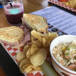 Ham and Brie sandwich