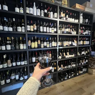 Wine wall