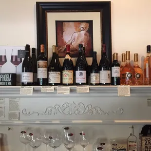 Top shelf wines reasonably priced