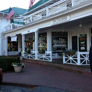 the front of the villager deli
