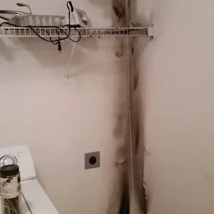 A fire in the dryer caused this damage!