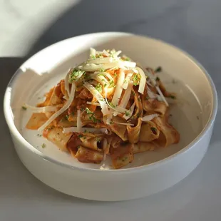 Pappardelle w/ Vodka Sauce pasta bowl