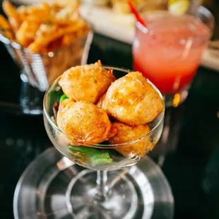 Goat Cheese Beignets
