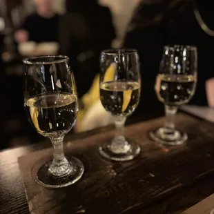 Chardonnay flight