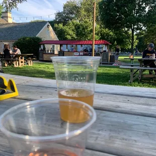 Picture perfect evening. Forgot to take the vino shot before it was almost gone