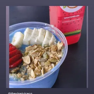 Blue Hawaiian Smothie Bowl