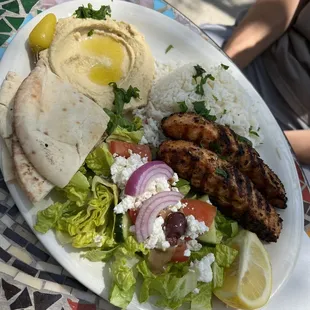 Grilled Salmon Plate