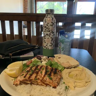 Grilled Salmon Plate