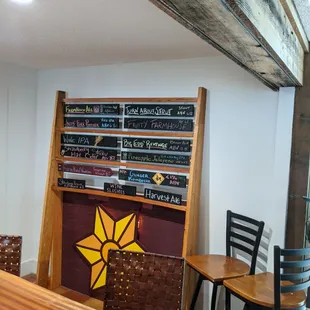 the menu