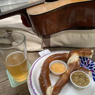 Very large pretzels